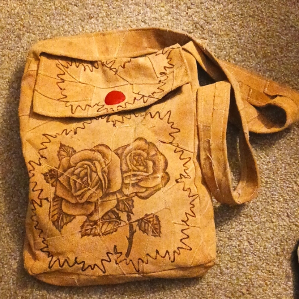 Handmade Over the shoulder bag
